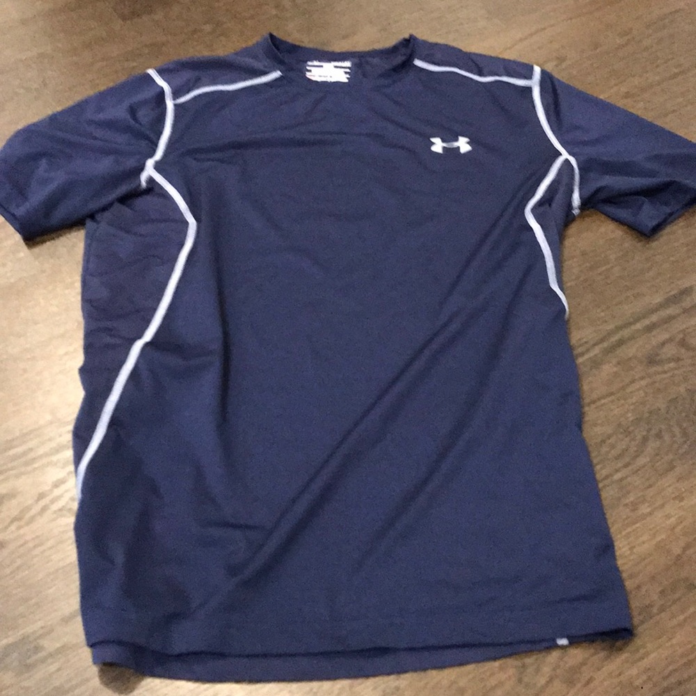 Navy athletic tee